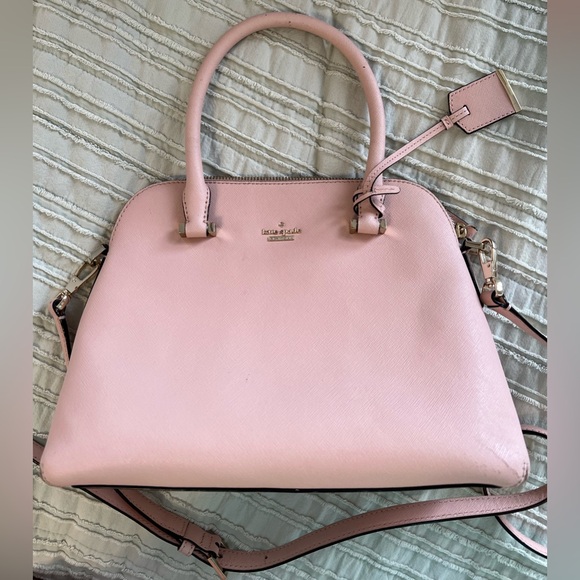 Kate spade blush pink satchel purse - Picture 2 of 8